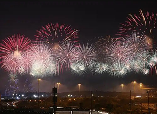 江阴市焰火晚会